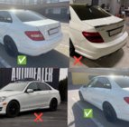 Mercedes C-class W204 2007-2015 Oryginalne chlapacze Premium 2011-2014 (4 szt.) zdjęcia 3