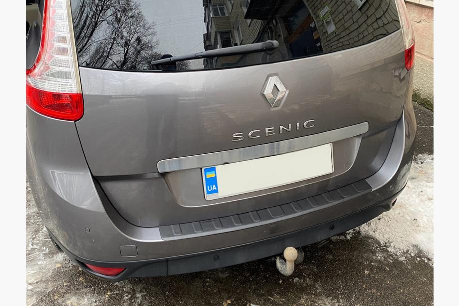 Renault Scenic/Grand 2009-2016 Nakładka na tylny zderzak DDU (do Grand, ABS) Zdjęcia 6