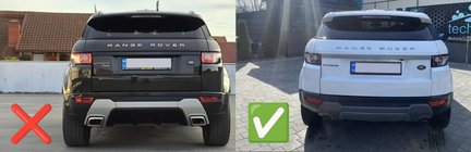 Range Rover Evoque 2012-2018 Oryginalne chlapacze Premium Prestige (4 szt.) zdjęcia 3