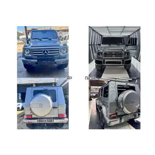 Kompletny body kit 2018+ (G63 AMG) Mercedes G сlass W463 2018-2024 zdjęcia 2