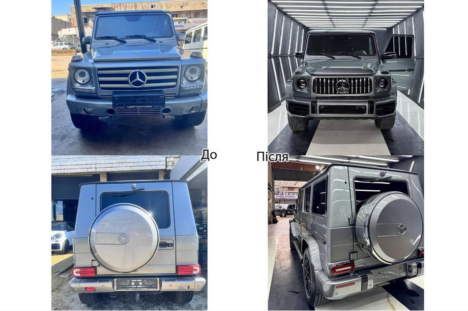 Mercedes G class W463 2018-2024 Kompletny body kit 2018+ (G63 AMG) Zdjęcia 2