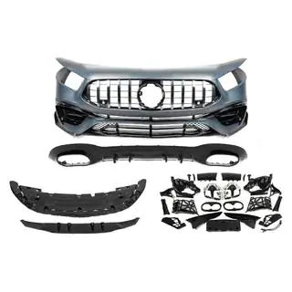 Zestaw body kit AMG A45 (Type-A) Mercedes A-сlass W177 2018- zdjęcia 1