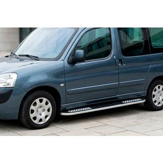 Progi Boczné Tayga V2 (2 szt., Aluminium) Peugeot Partner 1996-2008 zdjęcia 1