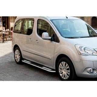 Progi Boczné Tayga V2 (2 szt., Aluminium) Peugeot Partner Tepee 2008-2018 zdjęcia 1