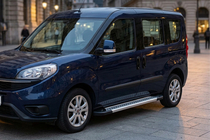 Opel Combo 2012-2018 Progi Boczné New Vision Grey (2 szt., Aluminium) Maxi Baza zdjęcia 1