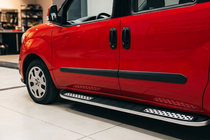 Opel Combo 2012-2018 Progi Boczné Tayga V2 (2 szt., Aluminium) zdjęcia 1