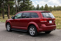 Dodge Journey 2008-2020 Progi Boczné Tayga Black (2 szt., Aluminium) zdjęcia 1