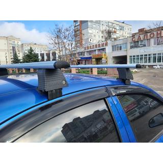 Bagażnik dachowy na gładki dach (2 szt, Asaf V4) zdjęcia 1