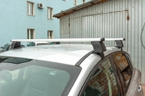 Mercedes E-сlass W124 1984–1997 Bagażnik dachowy na gładki dach (2 szt, Asaf V4) zdjęcia 1