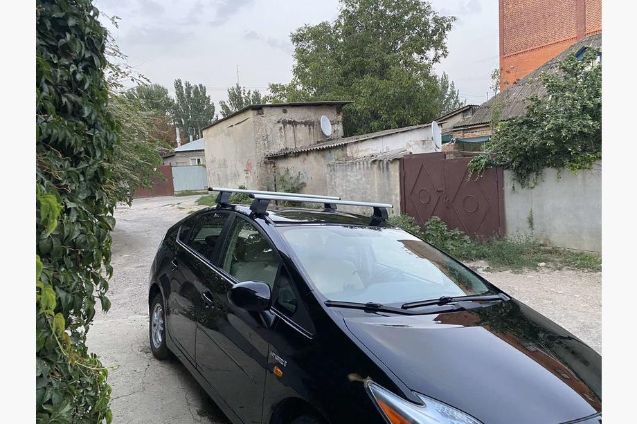 Toyota Prius 2009-2015 Bagażnik dachowy na gładki dach (2 szt, Asaf V4) Zdjęcia 2