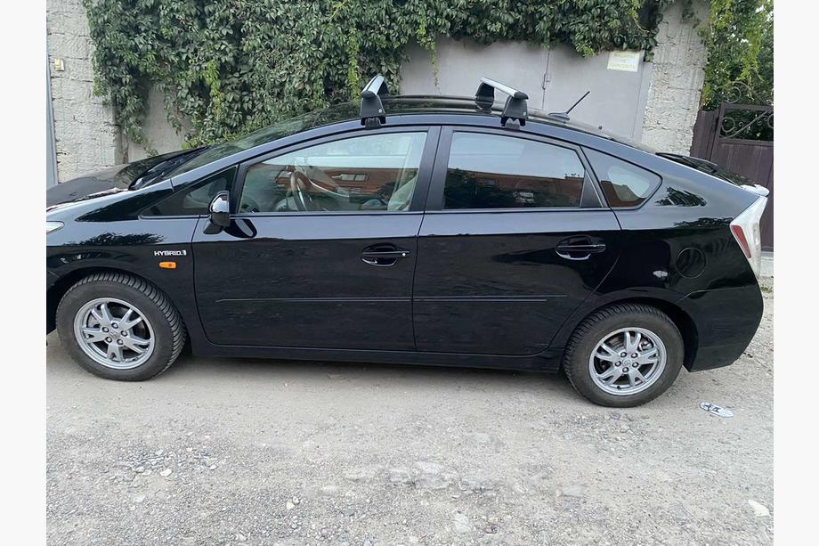 Toyota Prius 2009-2015 Bagażnik dachowy na gładki dach (2 szt, Asaf V4) Zdjęcia 5