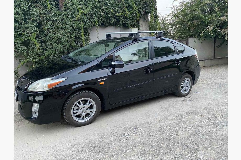 Toyota Prius 2009-2015 Bagażnik dachowy na gładki dach (2 szt, Asaf V4) Zdjęcia 4