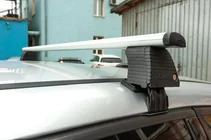 Volvo S40 2004-2012 Bagażnik dachowy na gładki dach (2 szt, Asaf V4) zdjęcia 9