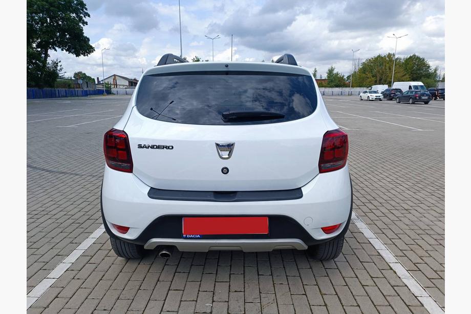 Renault Sandero 2013-2022 Nakładka na tylny zderzak EuroCap (ABS) Zdjęcia 3