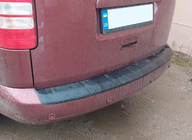 Volkswagen Caddy 2010-2015 Nakładka na tylny zderzak (ABS) zdjęcia 8