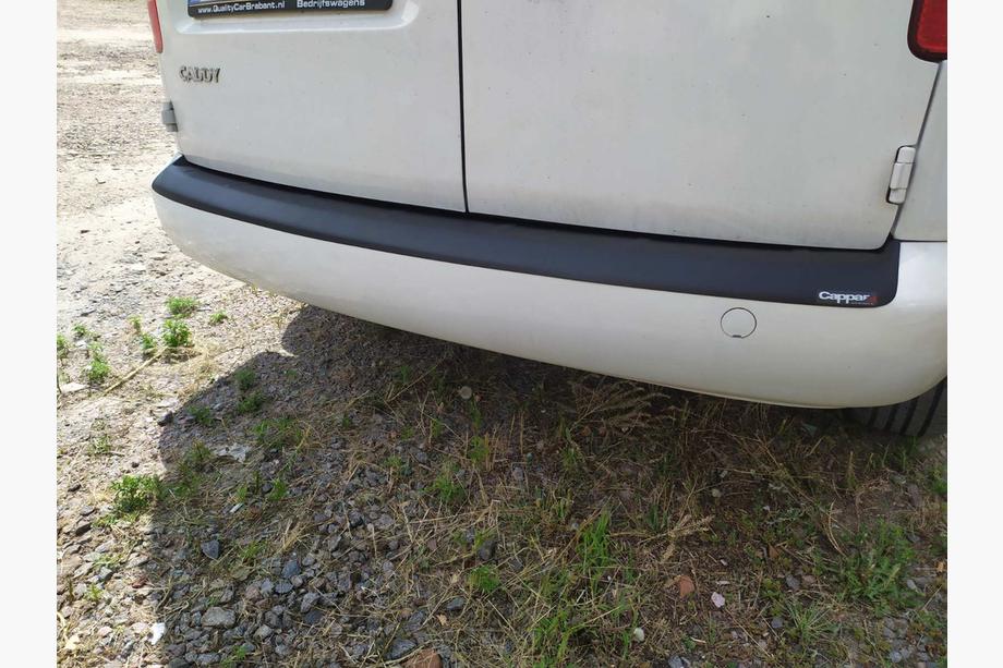 Volkswagen Caddy 2010-2015 Nakładka na tylny zderzak (ABS) Image