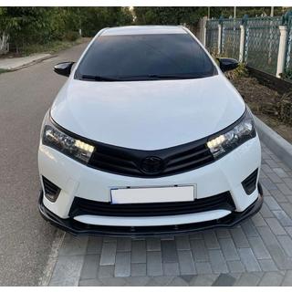 Lotka przedniego zderzaka (czarna) Toyota Corolla 2013-2019 zdjęcia 2