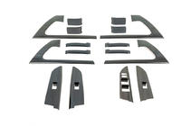 Toyota Land Cruiser 200 2007-2021 Zestaw wstawek (szczotkowane ciemne aluminium) zdjęcia 9