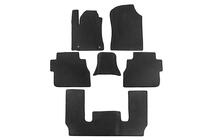Toyota Sequoia 2007-2022 Poliuretanowe dywaniki 3 rzędy (EVA, czarne) zdjęcia 21