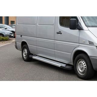 Progi Boczné New Vision Grey (2 szt., Aluminium) Volkswagen LT 1995-2006 zdjęcia 1