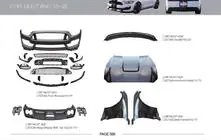 Ford Mustang 2015-2023 Kompletny Zestaw Body Kit zdjęcia 7