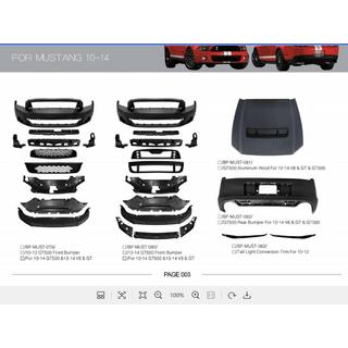 Kompletny Zestaw Body Kit Ford Mustang 2015-2023 zdjęcia 2