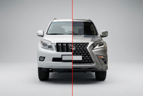 Toyota Land Cruiser Prado 150 2009-2023 Zestaw facelift do Lexus GX460 2020 zdjęcia 1