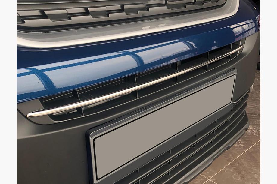 Peugeot Partner/Rifter 2019- Listwa chromowana do zderzaka (stal nierdzewna) Image