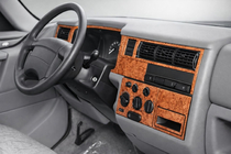 Volkswagen T4 Caravelle/Multivan 1990–2003 Nakładki na deskę rozdzielczą (1996-1999) Tytan zdjęcia 1