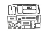 Volkswagen T4 Caravelle/Multivan 1990–2003 Nakładki na deskę rozdzielczą (1996-1999) Tytan zdjęcia 4