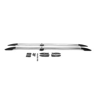 Relingi dachowe turecki design (Chrom, 2 szt) Toyota Land Cruiser 200 2007-2021 zdjęcia 2