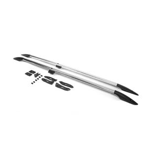 Relingi dachowe turecki design (Chrom, 2 szt) Toyota Land Cruiser 200 2007-2021 zdjęcia 1
