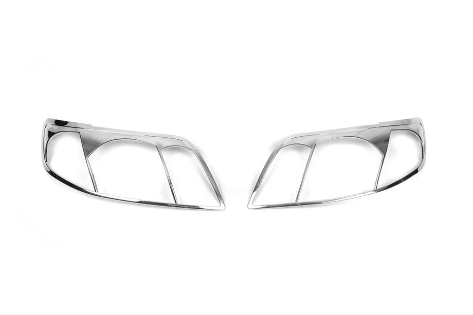 Toyota Corolla 2002-2007 Nakładki na Reflektory (2004-2006, 2 szt, plastik) Image