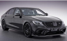 Mercedes S-class W222 2013-2022 Zestaw body kit BRB (czarny, 2018+) zdjęcia 15