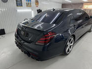 Mercedes S-class W222 2013-2022 Zestaw body kit BRB (czarny, 2018+) zdjęcia 36