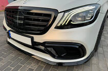 Mercedes S-class W222 2013-2022 Zestaw body kit BRB (czarny, 2018+) zdjęcia 1