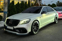 Mercedes S-class W222 2013-2022 Zestaw body kit BRB (czarny, 2018+) zdjęcia 3