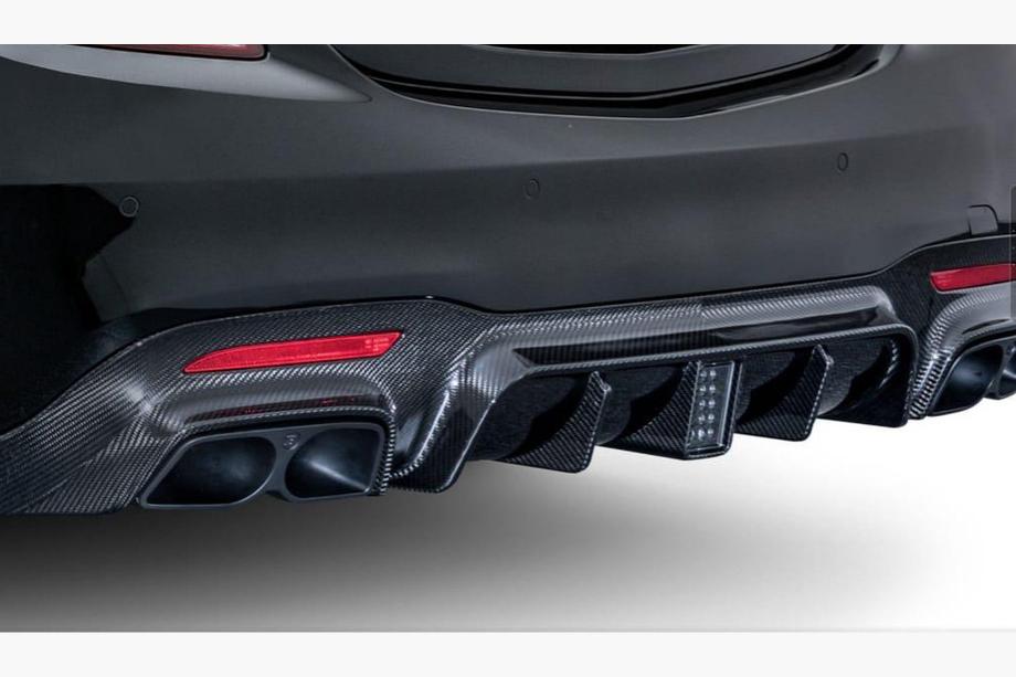 Mercedes S-class W222 2013-2022 Zestaw body kit BRB (czarny, 2018+) Zdjęcia 17
