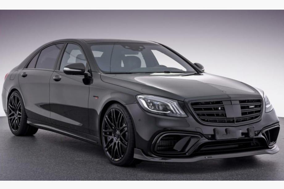 Mercedes S-class W222 2013-2022 Zestaw body kit BRB (czarny, 2018+) Zdjęcia 15