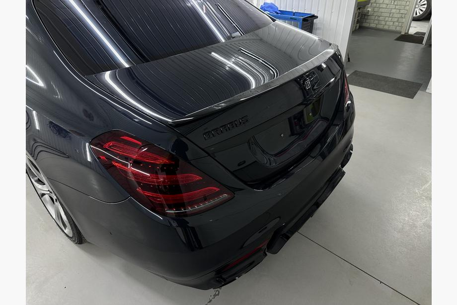 Mercedes S-class W222 2013-2022 Zestaw body kit BRB (czarny, 2018+) Zdjęcia 37