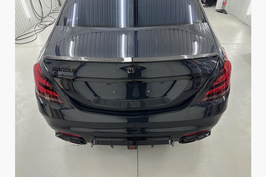 Mercedes S-class W222 2013-2022 Zestaw body kit BRB (czarny, 2018+) Zdjęcia 38