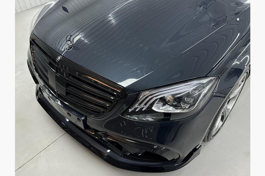 Mercedes S-class W222 2013-2022 Zestaw body kit BRB (czarny, 2018+) Zdjęcia 41