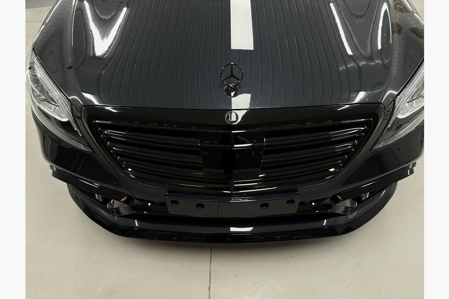 Mercedes S-class W222 2013-2022 Zestaw body kit BRB (czarny, 2018+) Zdjęcia 44