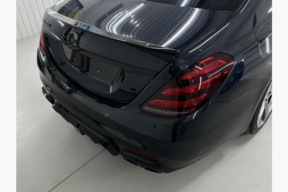 Mercedes S-class W222 2013-2022 Zestaw body kit BRB (czarny, 2018+) Zdjęcia 50
