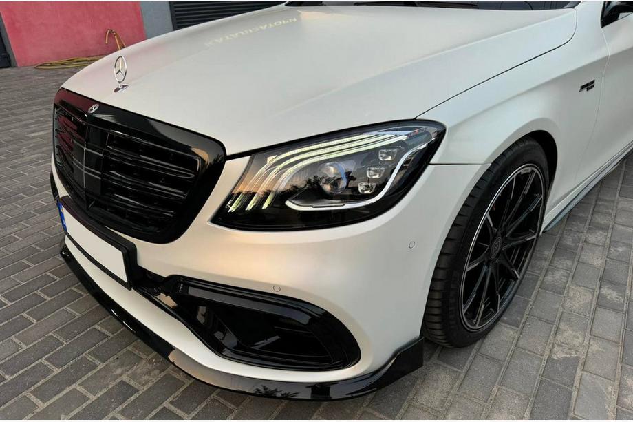 Mercedes S-class W222 2013-2022 Zestaw body kit BRB (czarny, 2018+) Zdjęcia 4