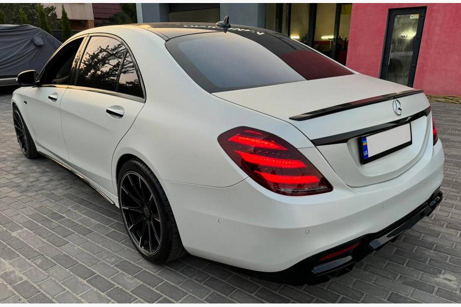Mercedes S-class W222 2013-2022 Zestaw body kit BRB (czarny, 2018+) Zdjęcia 12