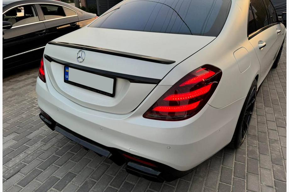 Mercedes S-class W222 2013-2022 Zestaw body kit BRB (czarny, 2018+) Zdjęcia 9