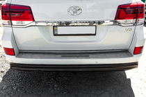 Toyota Land Cruiser 200 2007-2021 Nakładka na tylny zderzak 2016-2021 stal nierdzewna zdjęcia 3
