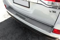 Toyota Land Cruiser 200 2007-2021 Nakładka na tylny zderzak 2016-2021 stal nierdzewna zdjęcia 1