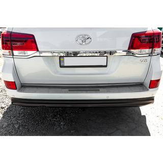 Nakładka na tylny zderzak 2016-2021 stal nierdzewna Toyota Land Cruiser 200 2007-2021 zdjęcia 3